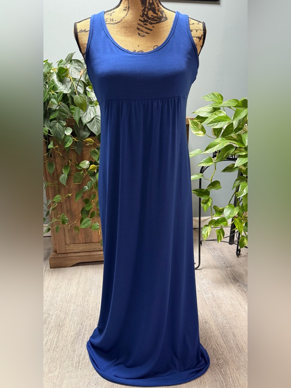 Banana Republic Royal Blue Maxi Dress. Size S.